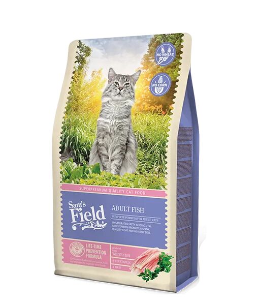 Sam´s Field Cat Adult Fish 2,5 KG