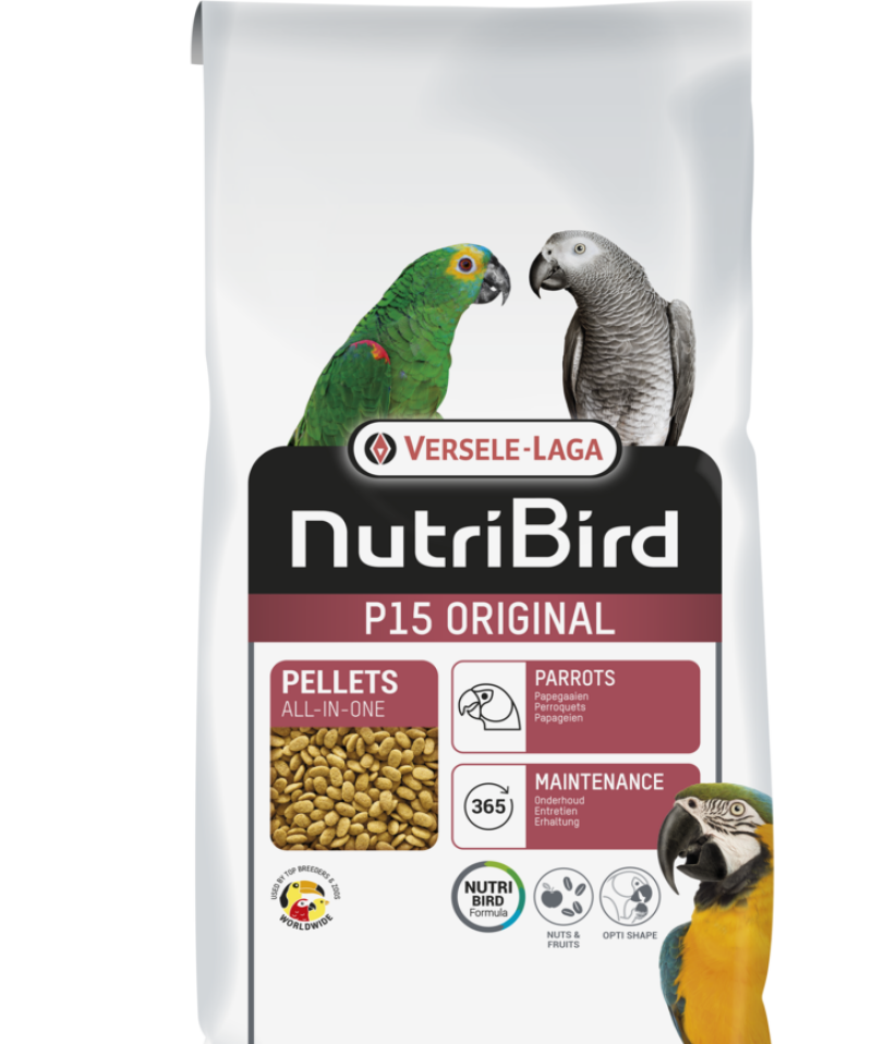 Versele Laga Nutrıbırd P15 Orıgınal Papağan Pelet Yem 10kg