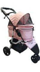 Tommy Evcil Hayvan Arabası 86x46x94,5cm Pembe Max 15 Kg